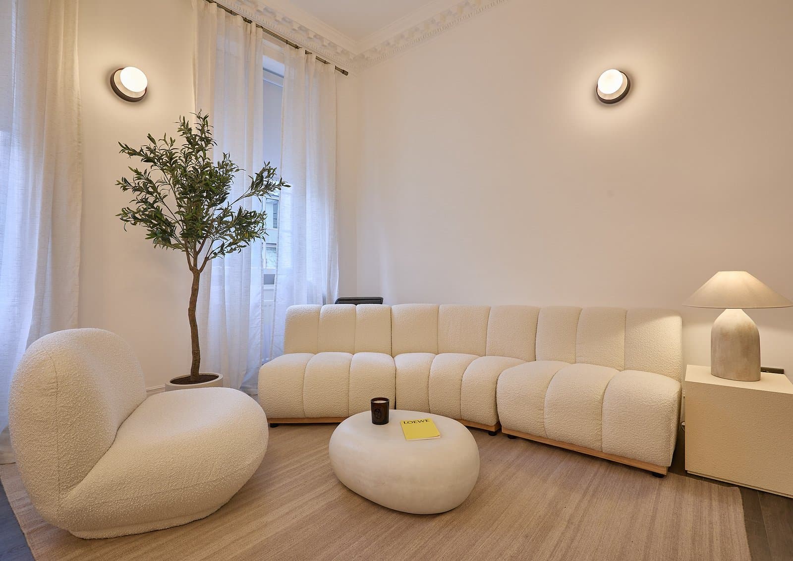 Clinic lounge and waiting area